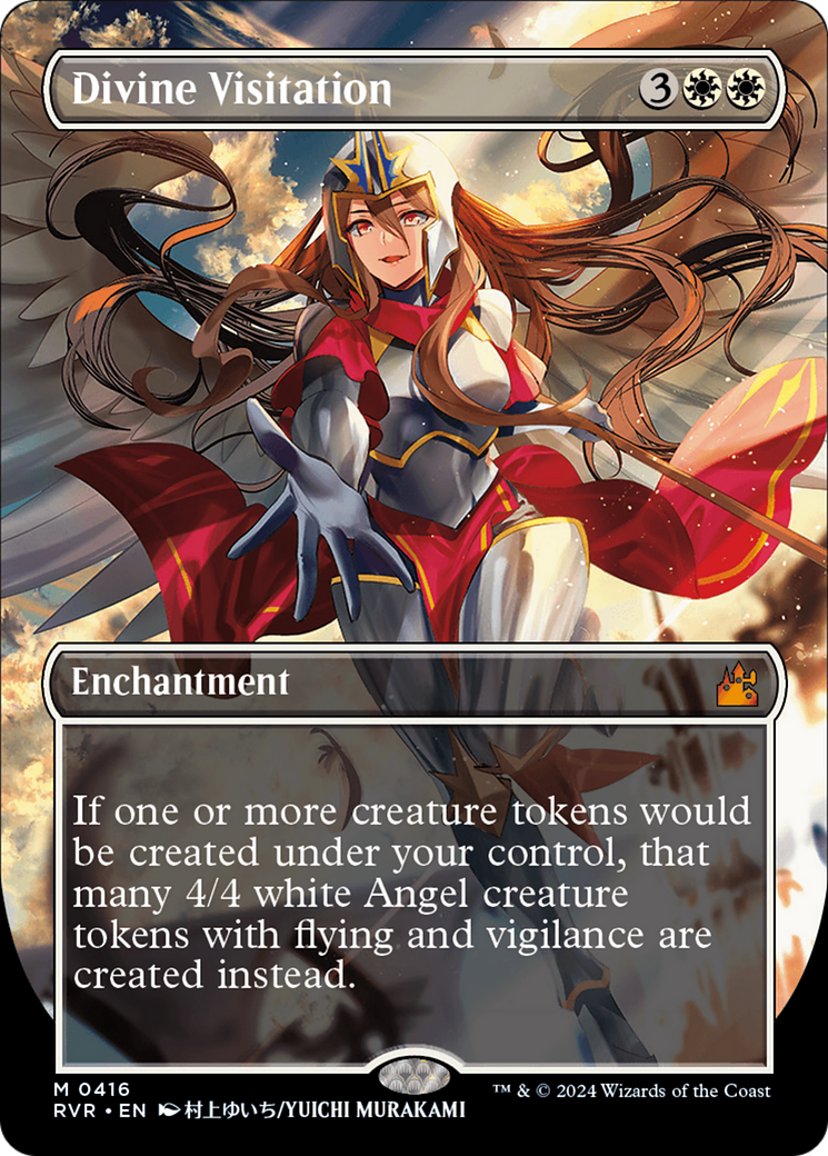 Divine Visitation (Anime Borderless) [Ravnica Remastered] | GnG Games