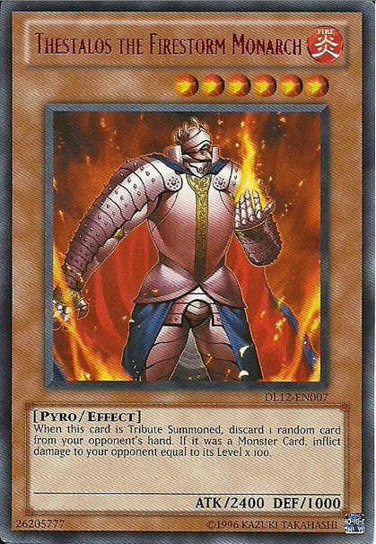 Thestalos the Firestorm Monarch (Red) [DL12-EN007] Rare | GnG Games