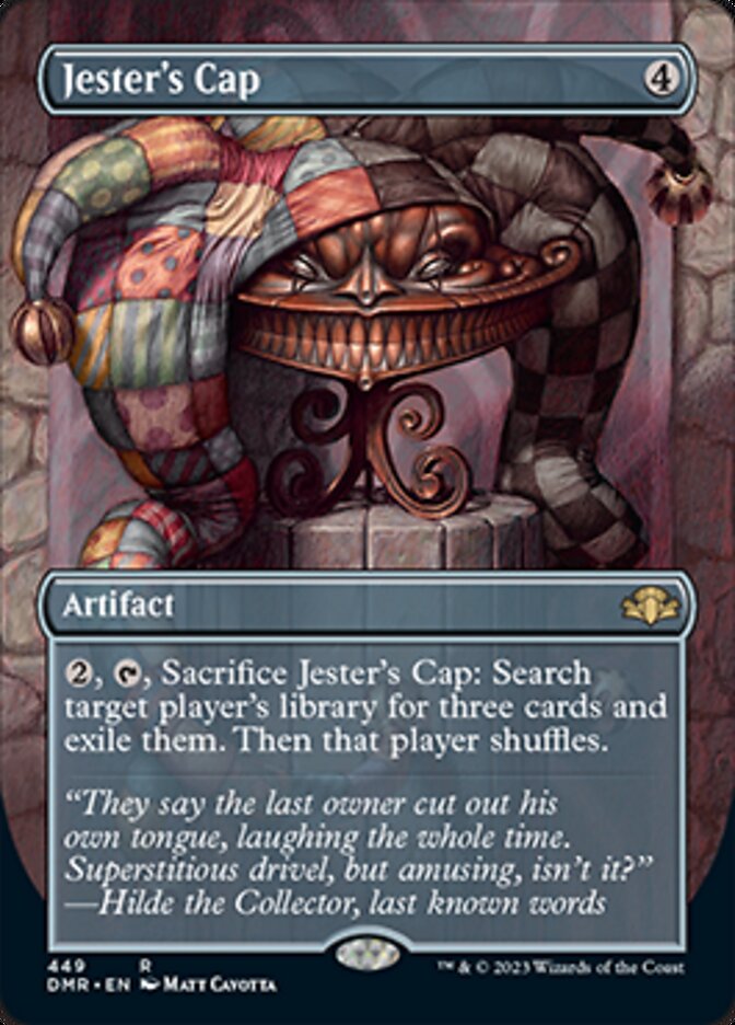 Jester's Cap (Borderless Alternate Art) [Dominaria Remastered] | GnG Games