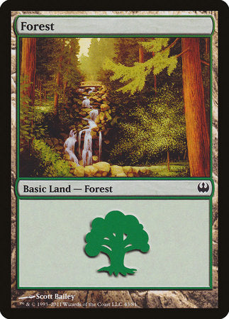 Forest (43) [Duel Decks: Knights vs. Dragons] | GnG Games