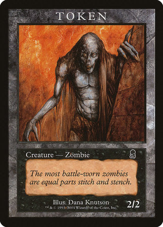 Zombie Token (Odyssey) [Magic Player Rewards 2002] | GnG Games