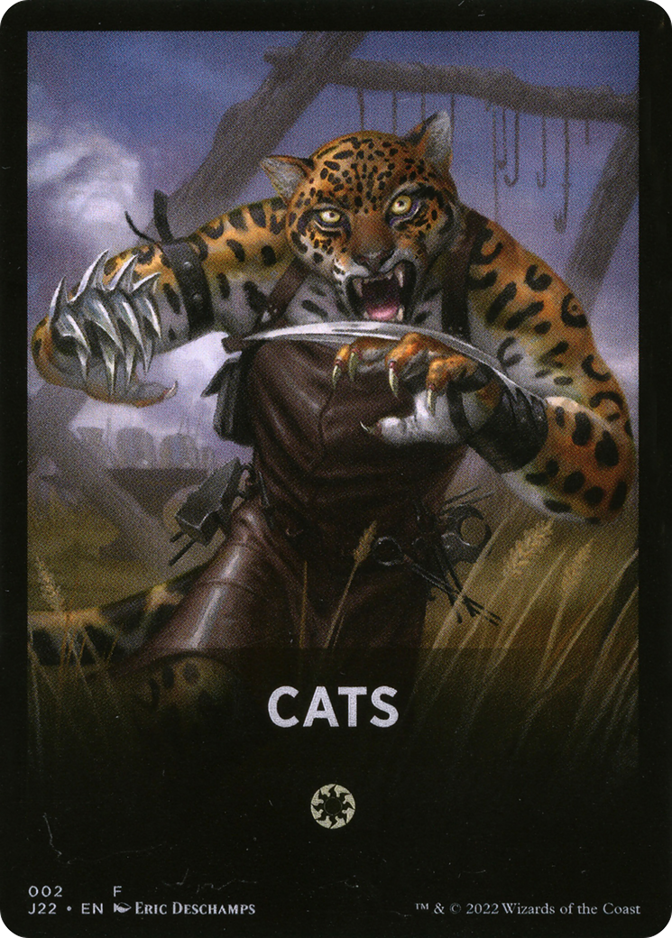 Cats Theme Card [Jumpstart 2022 Front Cards] | GnG Games