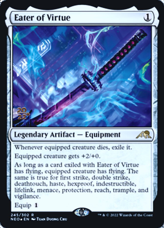 Eater of Virtue [Kamigawa: Neon Dynasty Prerelease Promos] | GnG Games