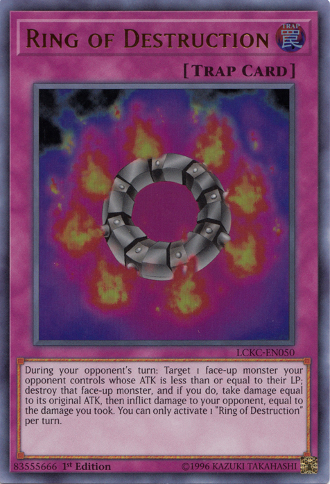 Ring of Destruction [LCKC-EN050] Ultra Rare | GnG Games