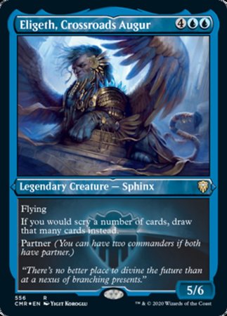 Eligeth, Crossroads Augur (Foil Etched) [Commander Legends] | GnG Games