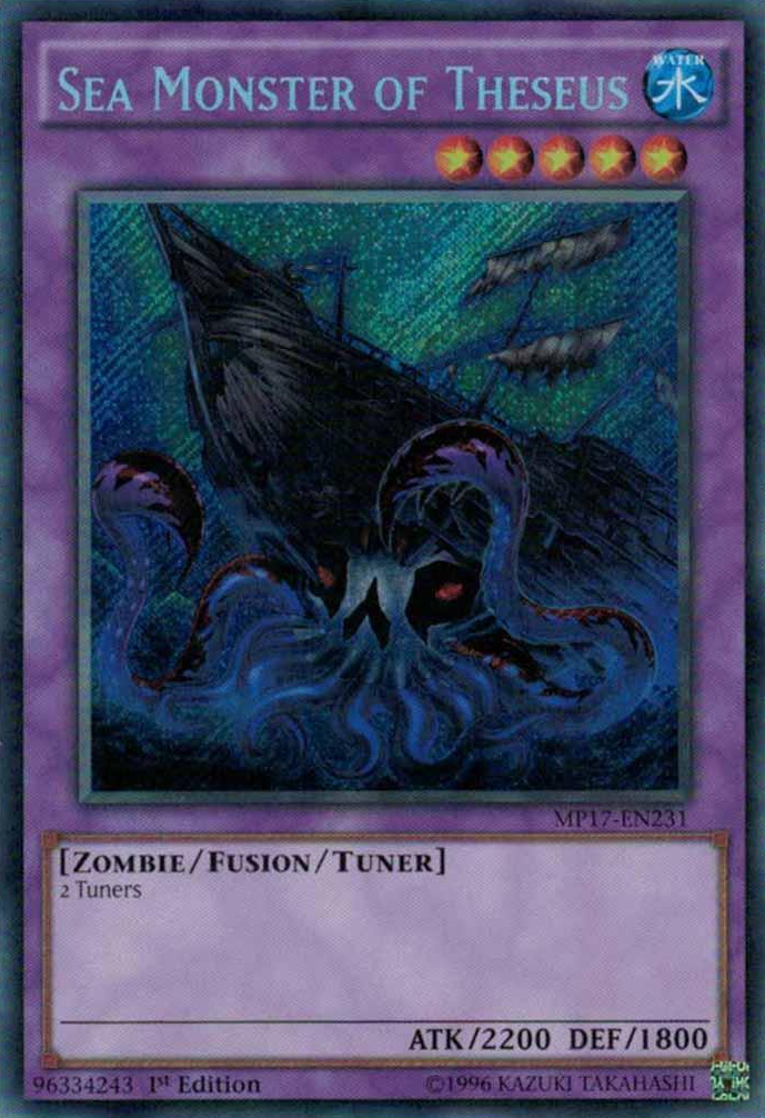 Sea Monster of Theseus [MP17-EN231] Secret Rare | GnG Games
