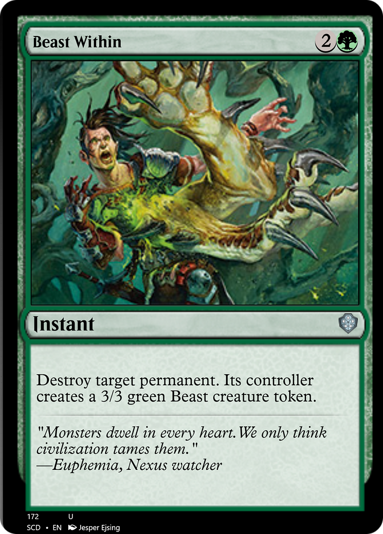 Beast Within [Starter Commander Decks] | GnG Games