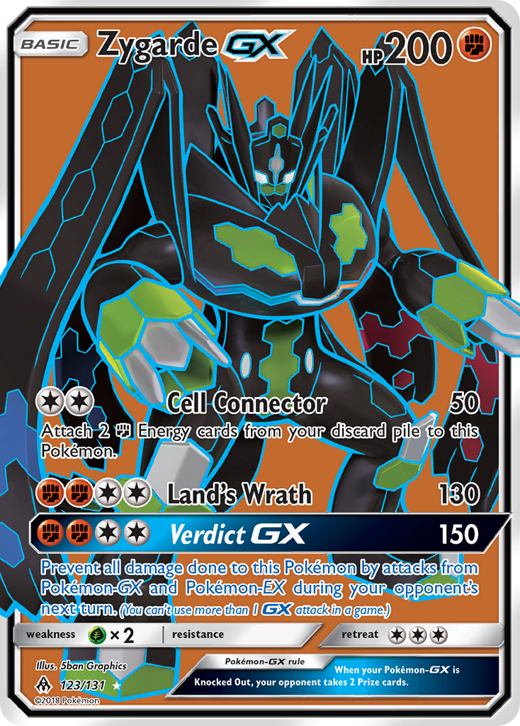 Zygarde GX (123/131) [Sun & Moon: Forbidden Light] | GnG Games