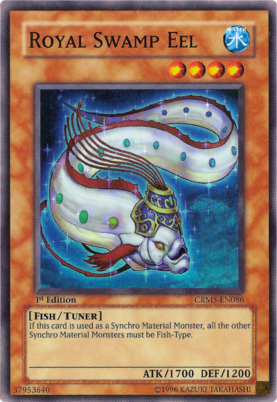 Royal Swamp Eel [CRMS-EN086] Super Rare | GnG Games
