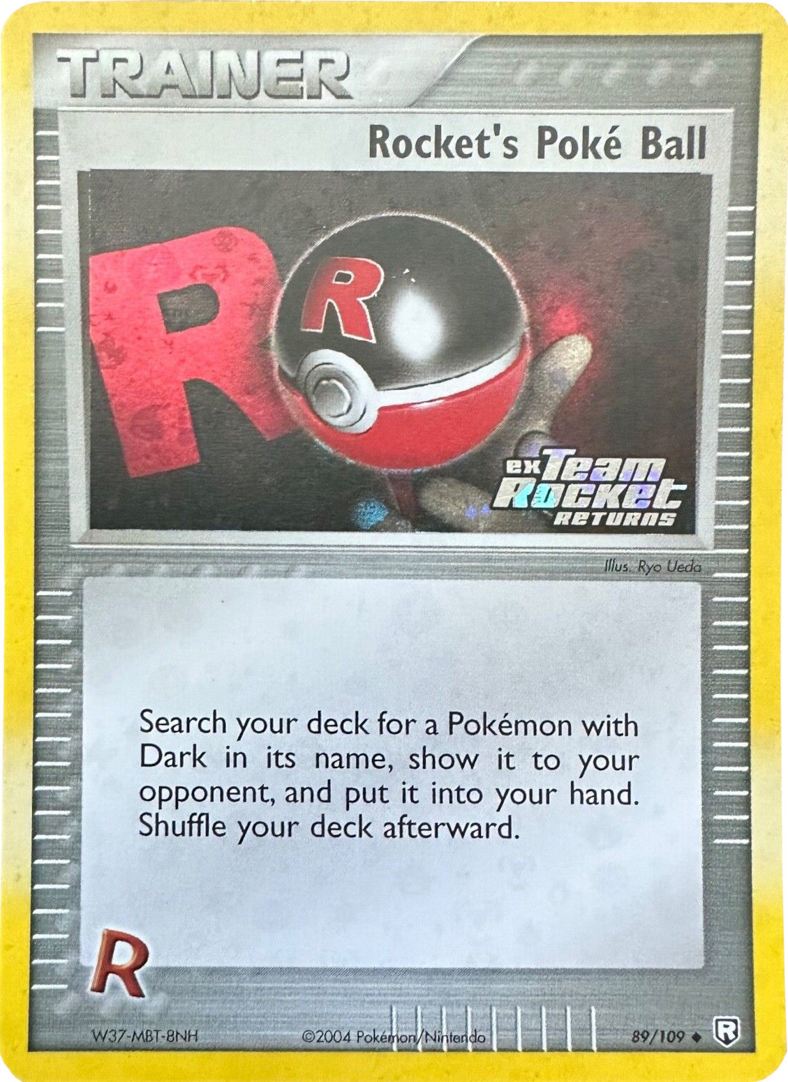 Rocket's Poke Ball (89/109) (Stamped) [EX: Team Rocket Returns] | GnG Games