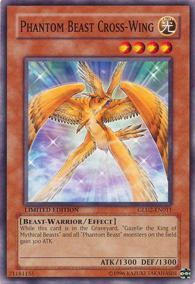 Phantom Beast Cross-Wing [GLD2-EN011] Common | GnG Games