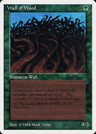 Wall of Wood [Summer Magic / Edgar] | GnG Games