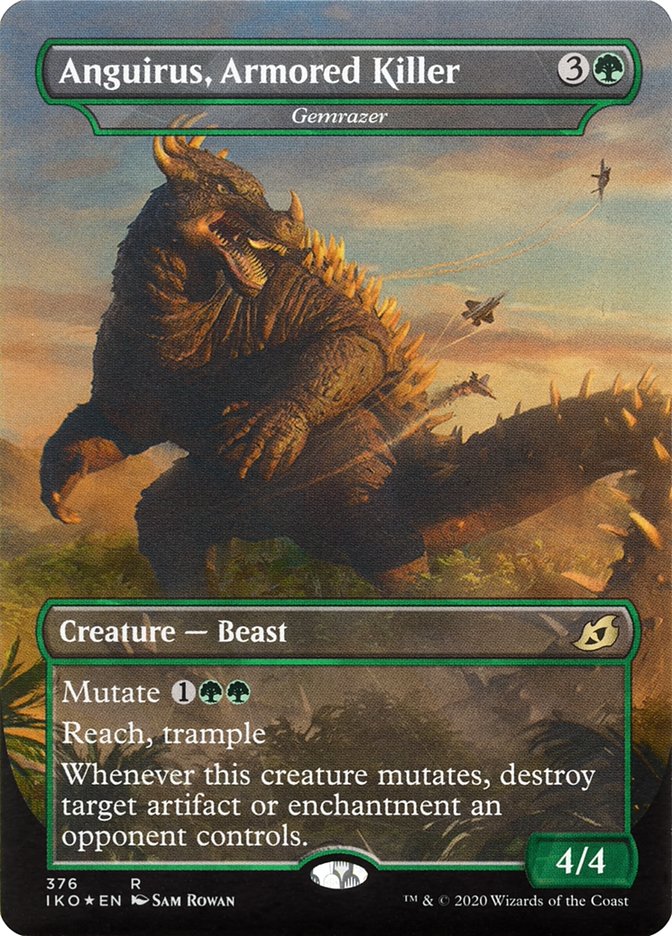 Gemrazer - Anguirus, Armored Killer (Extended Art) [Ikoria: Lair of Behemoths] | GnG Games