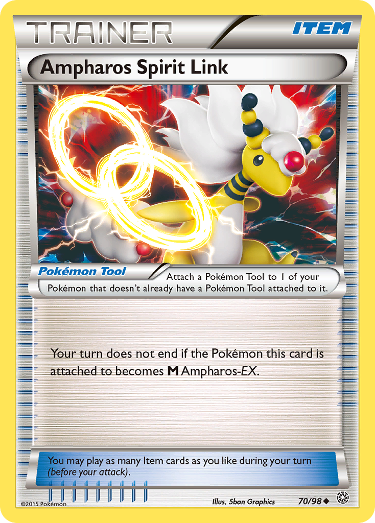 Ampharos Spirit Link (70/98) [XY: Ancient Origins] | GnG Games