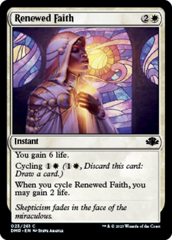 Renewed Faith [Dominaria Remastered] | GnG Games