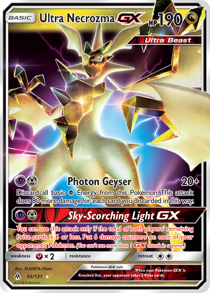 Ultra Necrozma GX (95/131) [Sun & Moon: Forbidden Light] | GnG Games