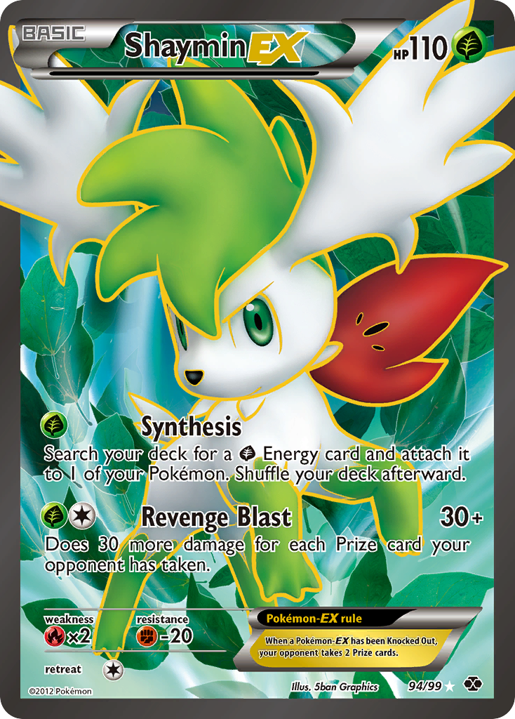 Shaymin EX (94/99) [Black & White: Next Destinies] | GnG Games