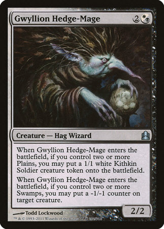 Gwyllion Hedge-Mage [Commander 2011] | GnG Games