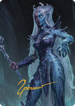 Mocking Doppelganger Art Card (Gold-Stamped Signature) [Commander Legends: Battle for Baldur's Gate Art Series] | GnG Games