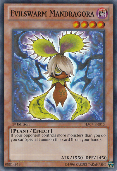 Evilswarm Mandragora [HA07-EN015] Super Rare | GnG Games