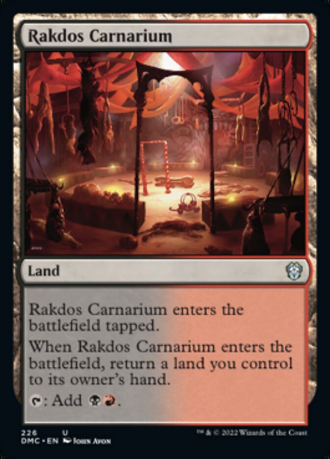 Rakdos Carnarium [Dominaria United Commander] | GnG Games