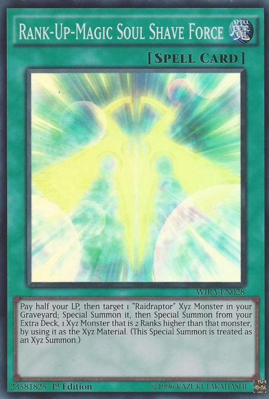 Rank-Up-Magic Soul Shave Force [WIRA-EN028] Super Rare | GnG Games