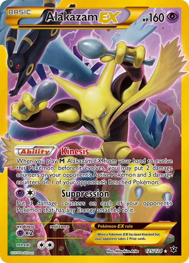 Alakazam EX (125/124) [XY: Fates Collide] | GnG Games