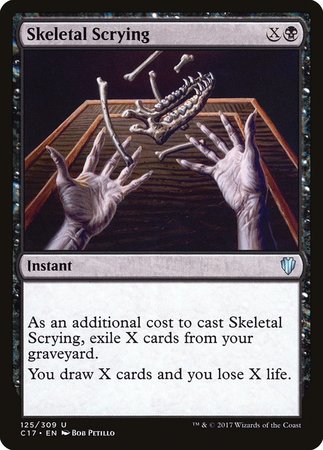 Skeletal Scrying [Commander 2017] | GnG Games