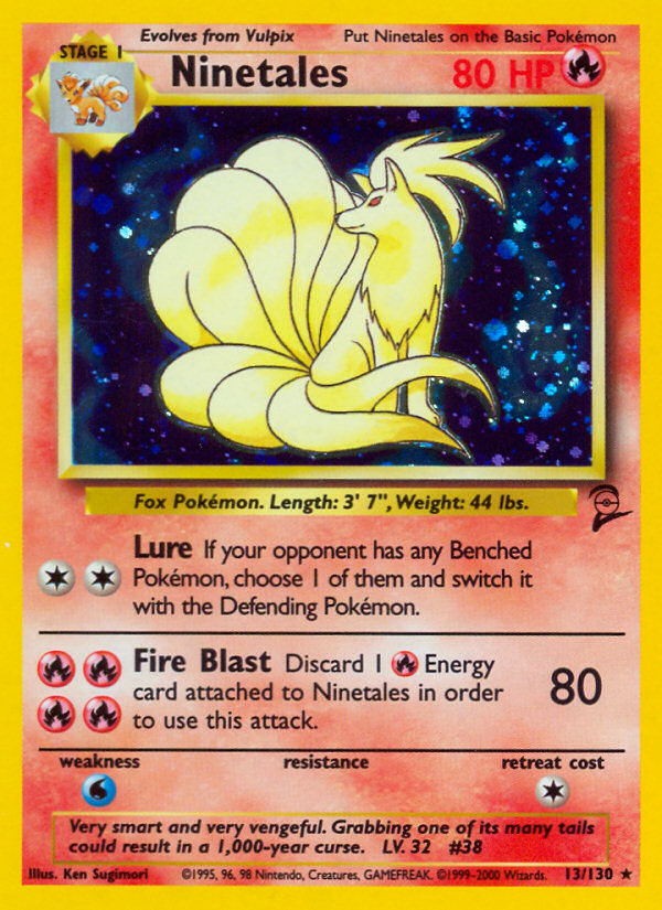 Ninetales (13/130) [Base Set 2] | GnG Games