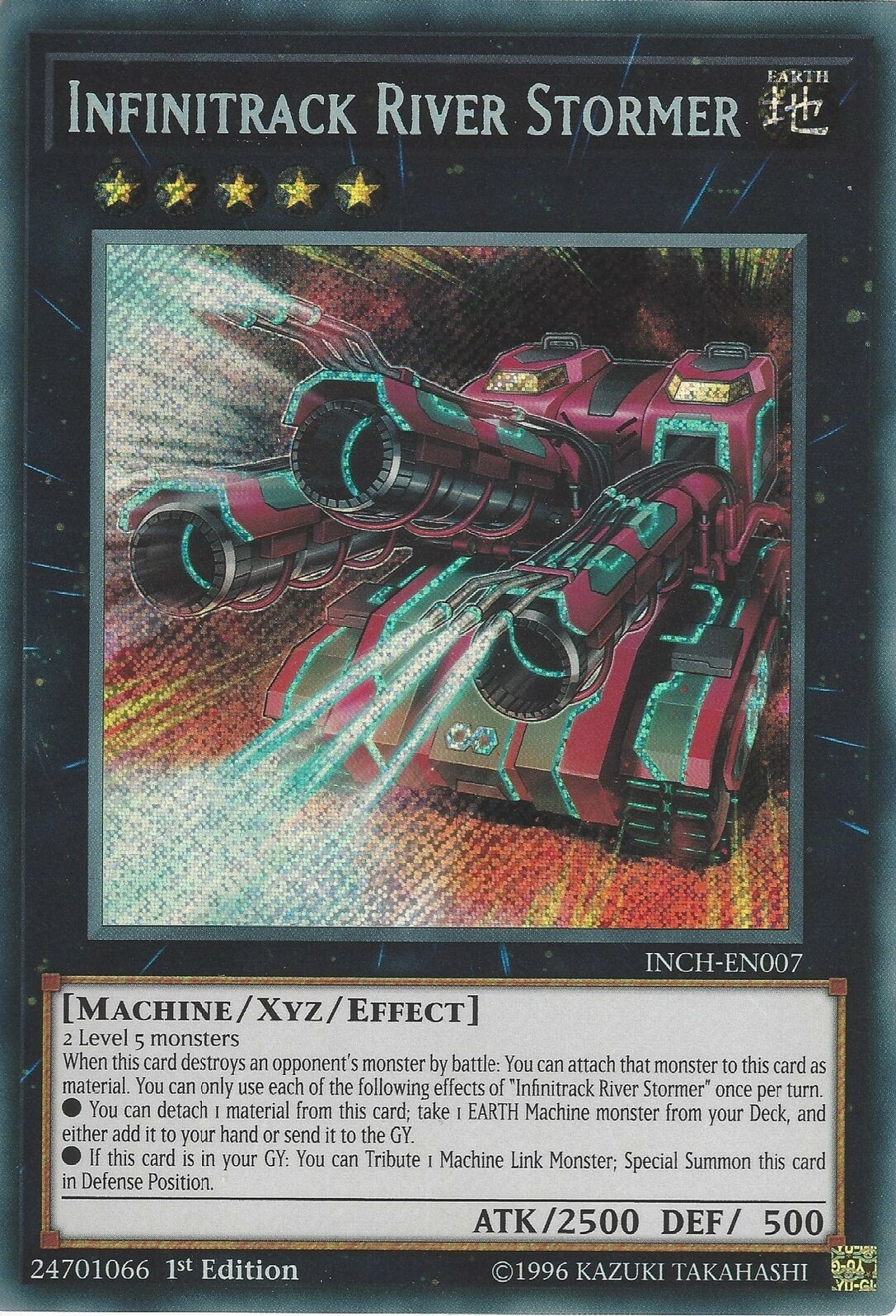 Infinitrack River Stormer [INCH-EN007] Secret Rare | GnG Games