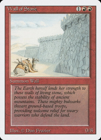 Wall of Stone [Revised Edition] | GnG Games