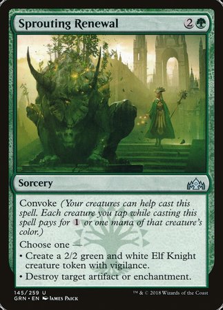 Sprouting Renewal [Guilds of Ravnica] | GnG Games