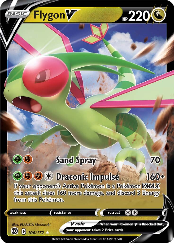 Flygon V (106/172) [Sword & Shield: Brilliant Stars] | GnG Games