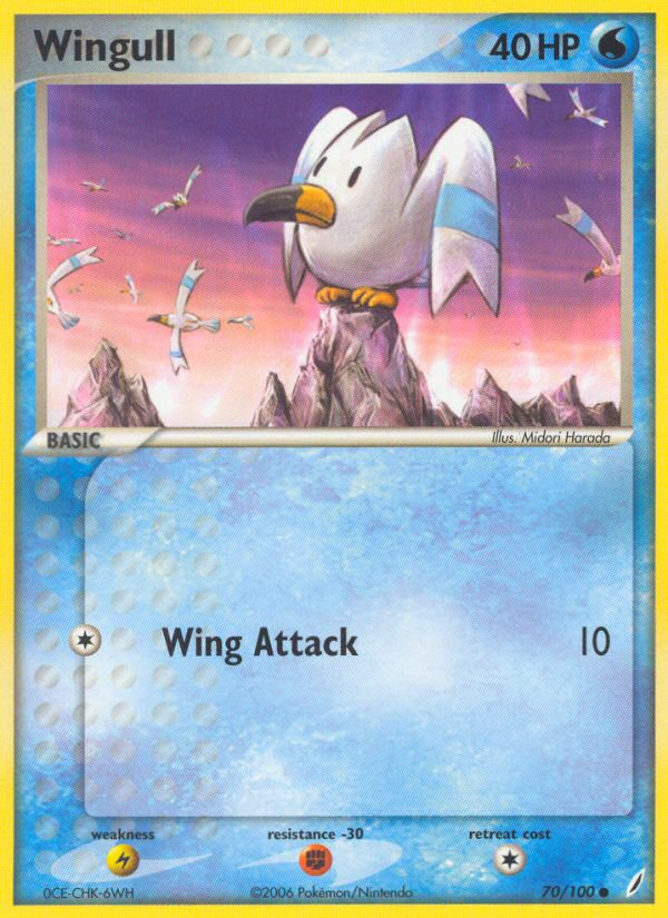 Wingull (70/100) [EX: Crystal Guardians] | GnG Games