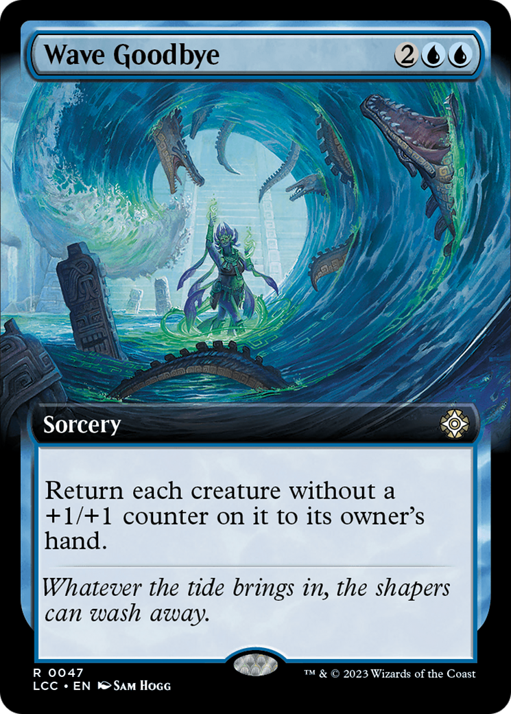 Wave Goodbye (Extended Art) [The Lost Caverns of Ixalan Commander] | GnG Games