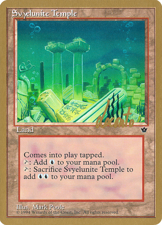 Svyelunite Temple (Michael Loconto) [Pro Tour Collector Set] | GnG Games