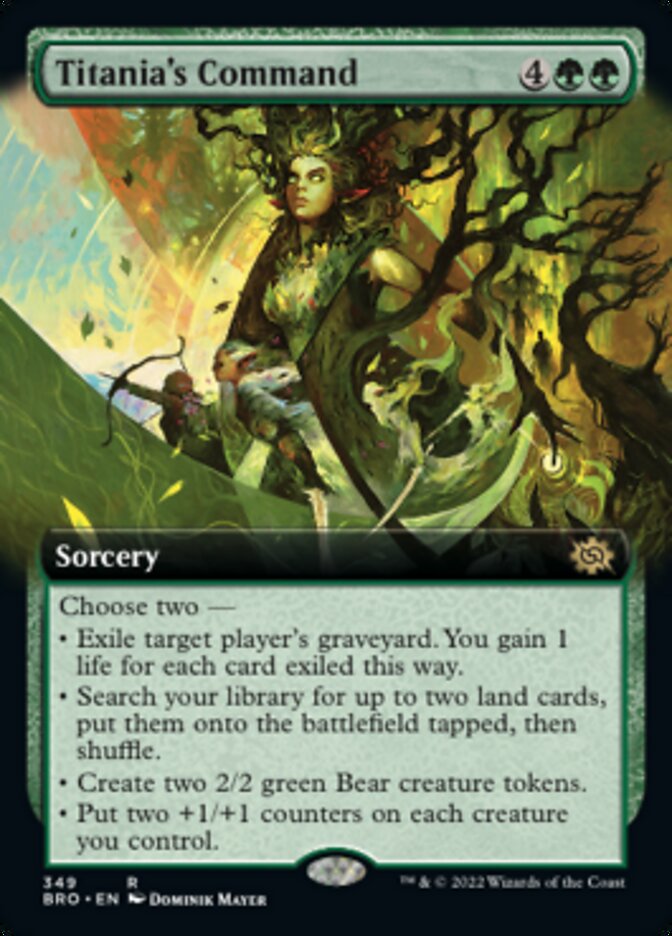 Titania's Command (Extended Art) [The Brothers' War] | GnG Games