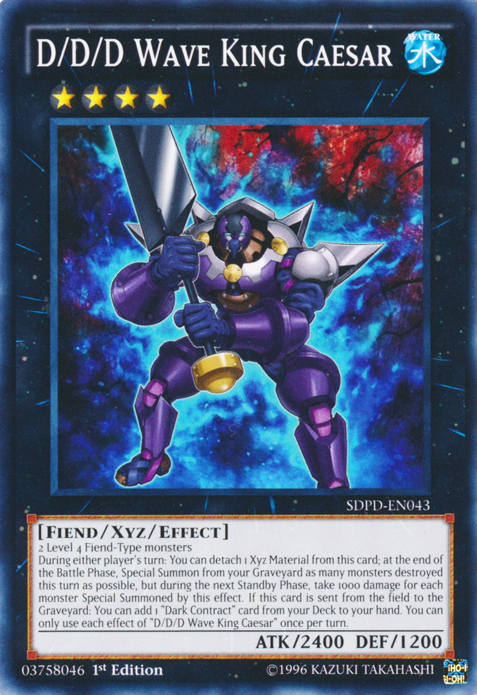 D/D/D Wave King Caesar [SDPD-EN043] Common | GnG Games
