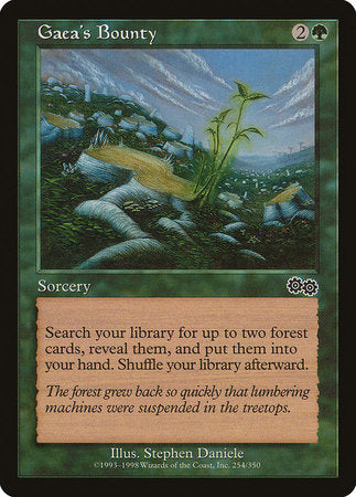 Gaea's Bounty [Urza's Saga] | GnG Games