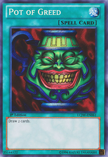 Pot of Greed [LCJW-EN061] Secret Rare | GnG Games