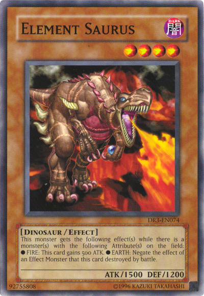 Element Saurus [DR3-EN074] Common | GnG Games