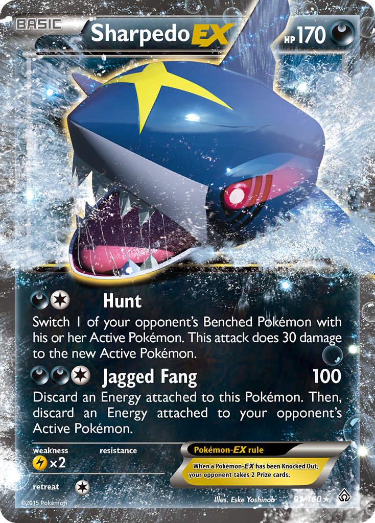 Sharpedo EX (91/160) [XY: Primal Clash] | GnG Games