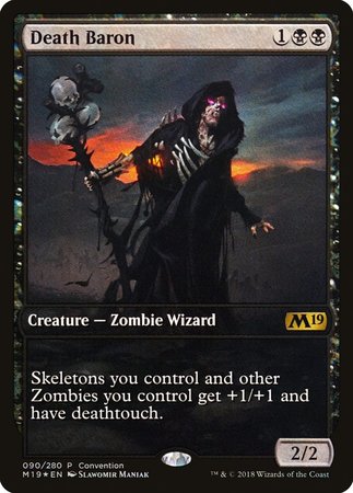 Death Baron (2018 Convention Promo) [Core Set 2019 Promos] | GnG Games