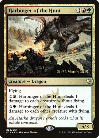 Harbinger of the Hunt [Dragons of Tarkir Promos] | GnG Games