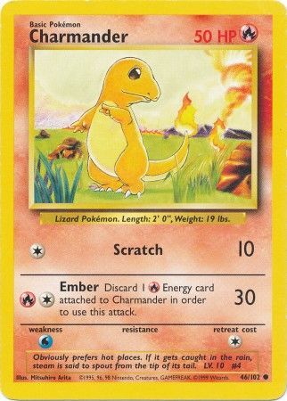 Charmander (46/102) [Base Set Unlimited] | GnG Games