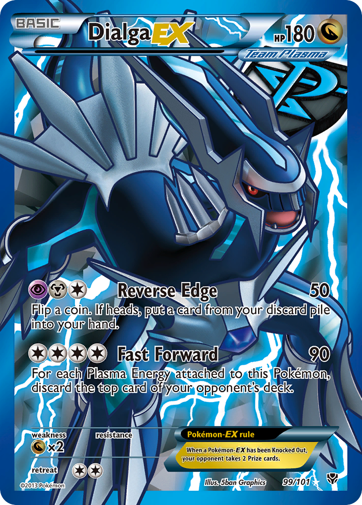 Dialga EX (99/101) [Black & White: Plasma Blast] | GnG Games