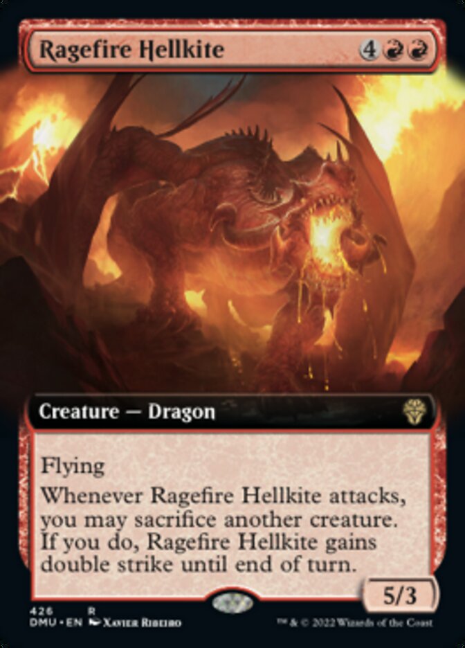 Ragefire Hellkite (Extended Art) [Dominaria United] | GnG Games