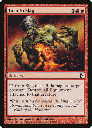 Turn to Slag [Scars of Mirrodin] | GnG Games