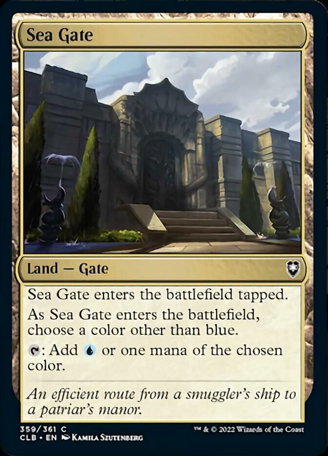 Sea Gate [Commander Legends: Battle for Baldur's Gate] | GnG Games