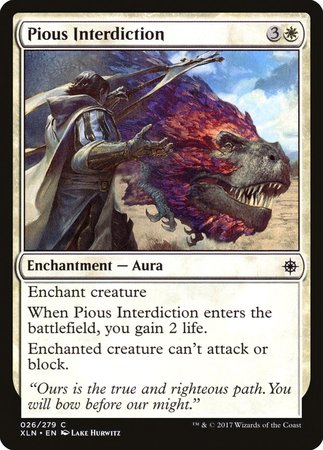 Pious Interdiction [Ixalan] | GnG Games